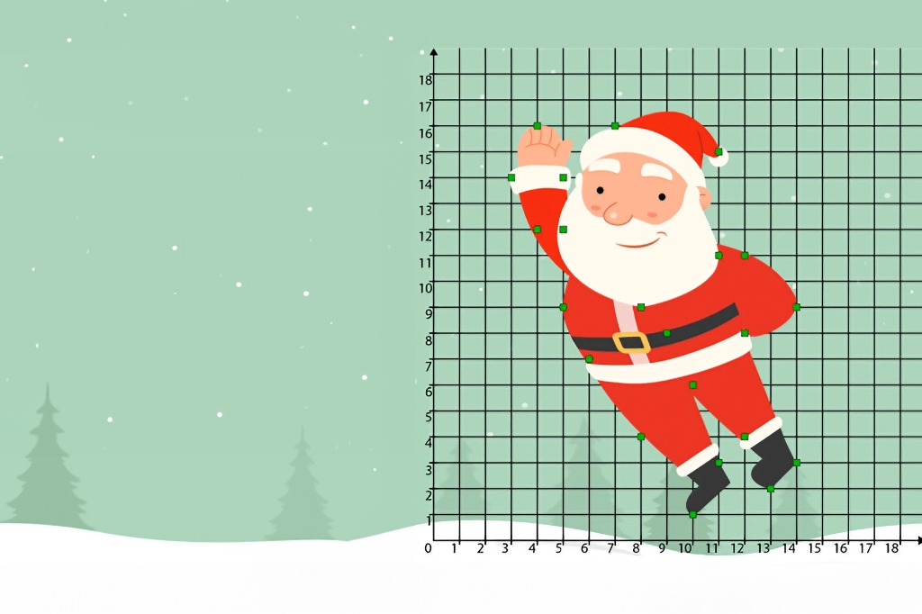 BuildAPic Christmas Coordinate Grid